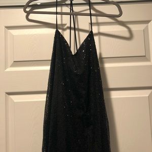 FOREIGN EXCHANGE MINI GLITZ DRESS
